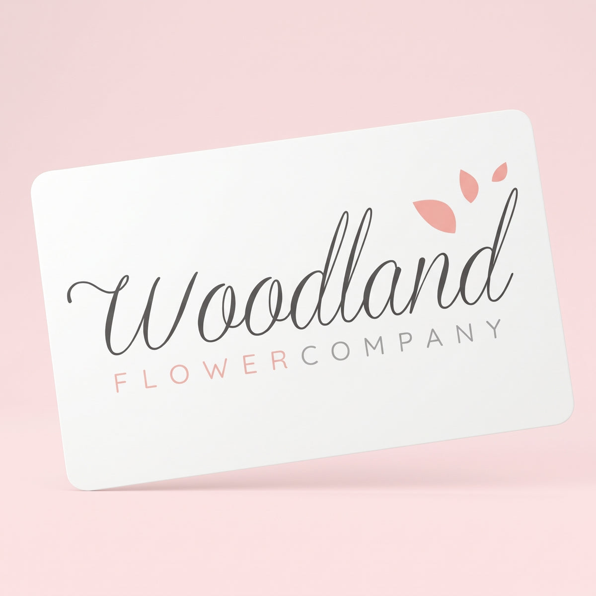 Woodland Flower Gift Card