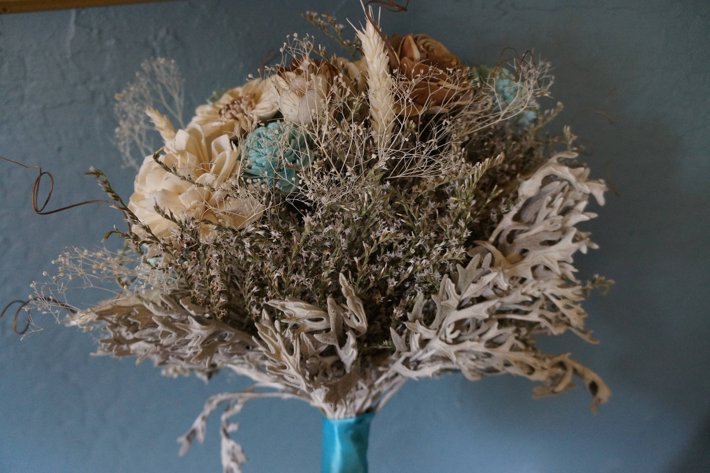 It's A Boy! Sola Flower Bouquet // Wood Flower Bouquet, Keepsake Wood Flower Bouquet, Babyshower Bouquet
