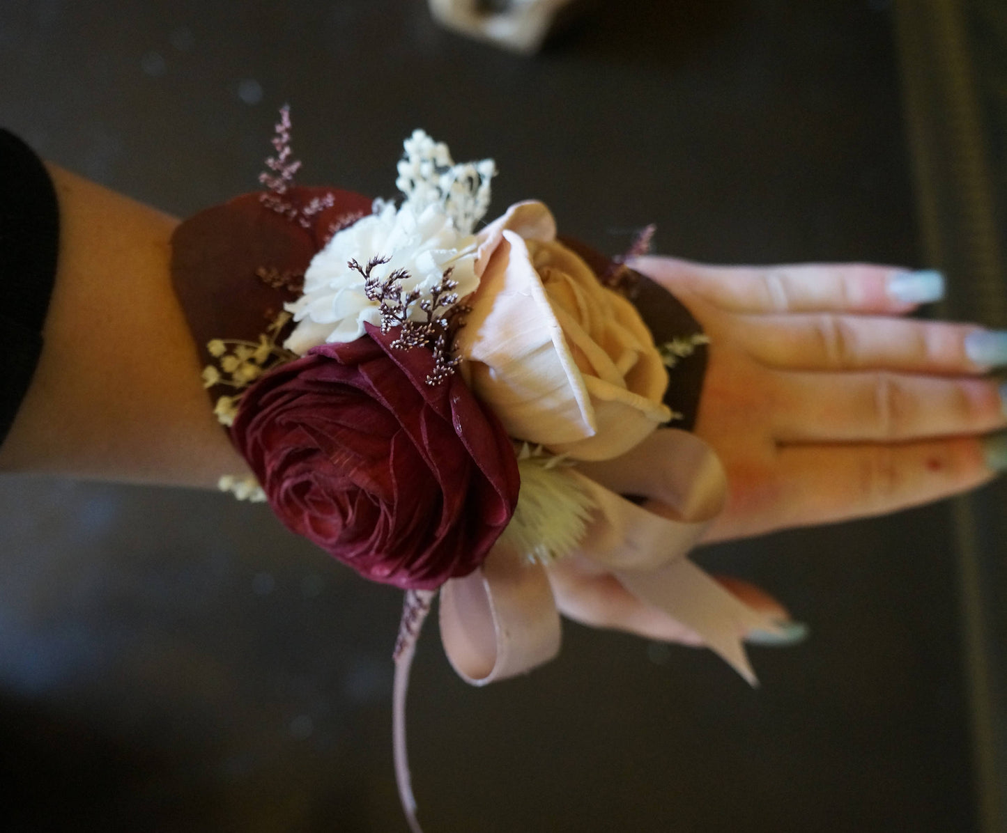 Victorian Sola Flower Corsage