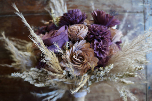 Sugar Plum Wedding Bouquet