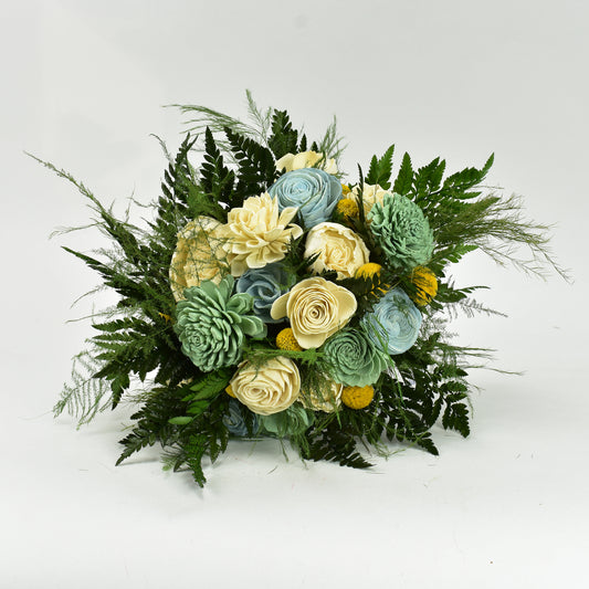 Maui Breeze Wood Flower Bouquet