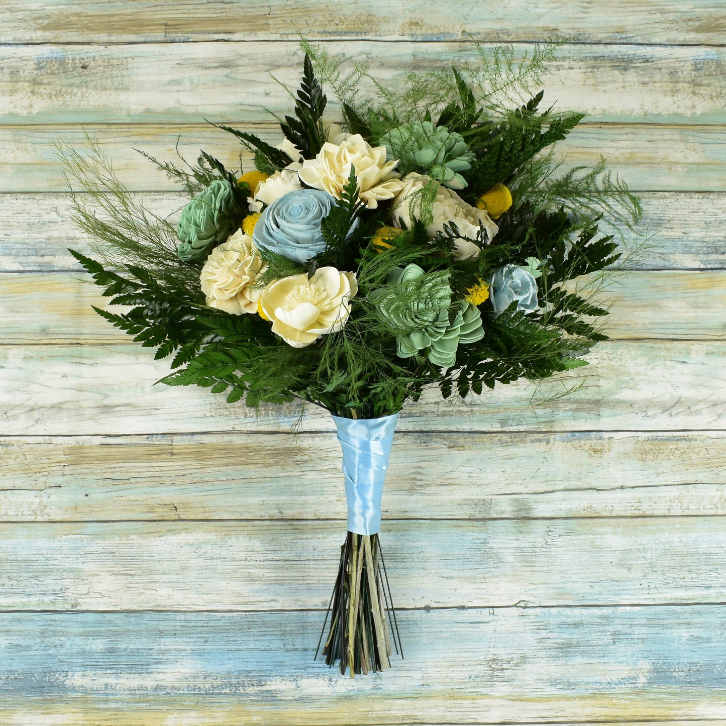 Maui Breeze Wood Flower Bouquet