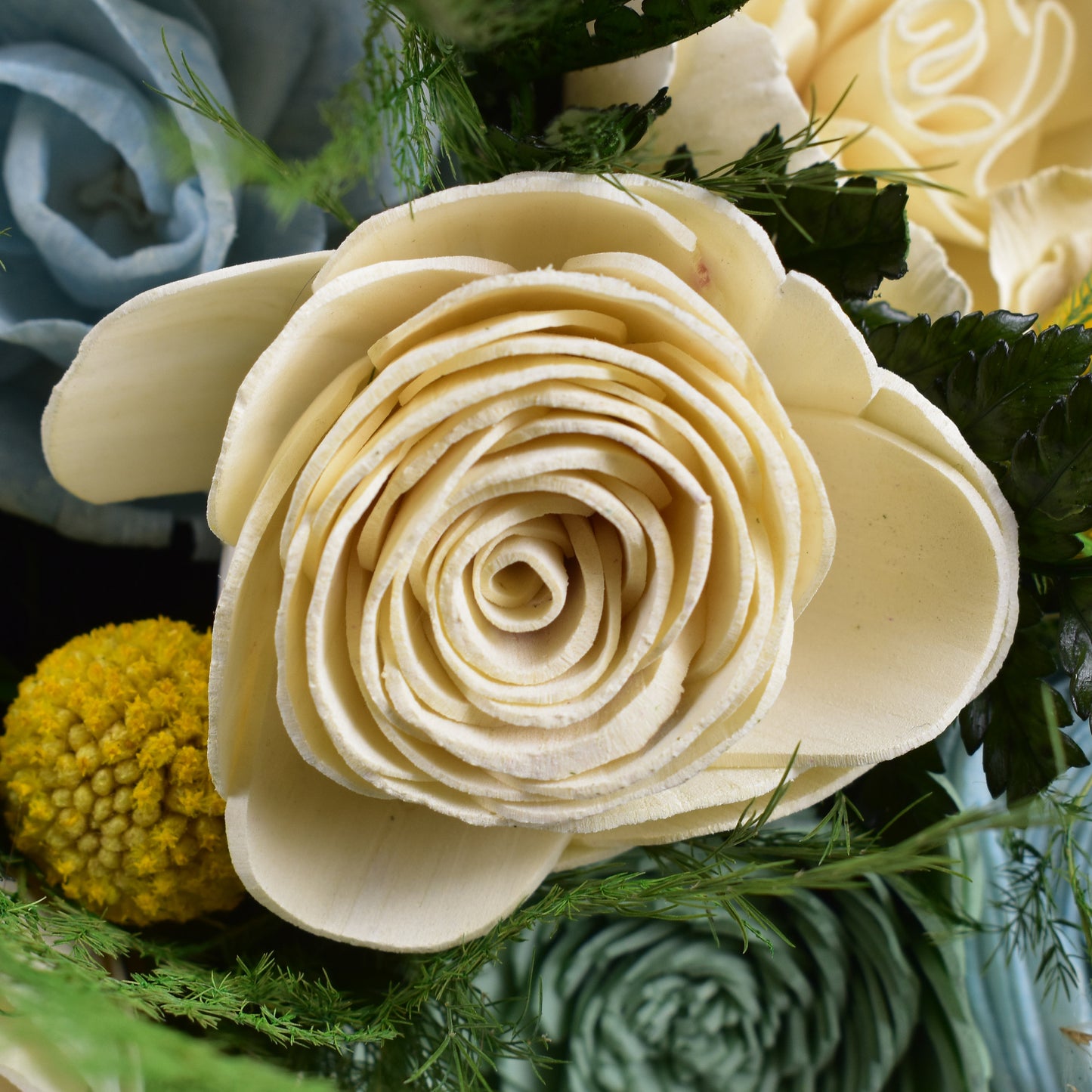 Maui Breeze Wood Flower Bouquet