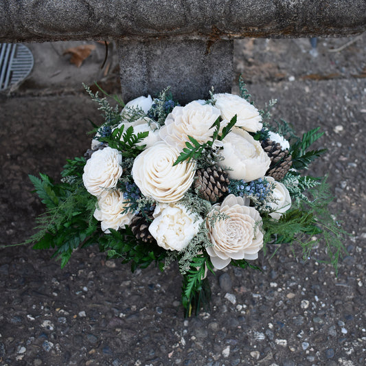 Woodland Fantasy Wood Flower Bouquet