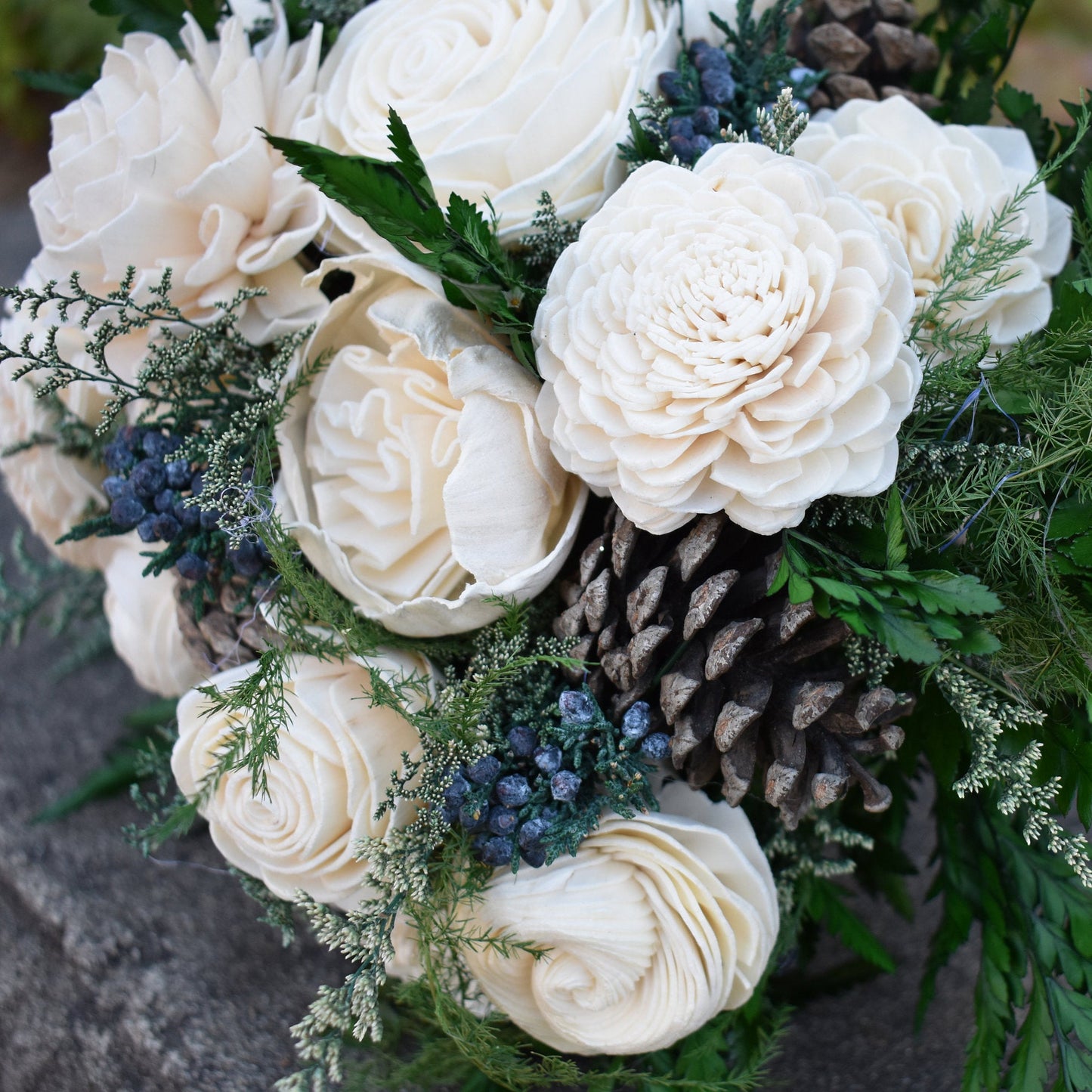Woodland Fantasy Wood Flower Bouquet