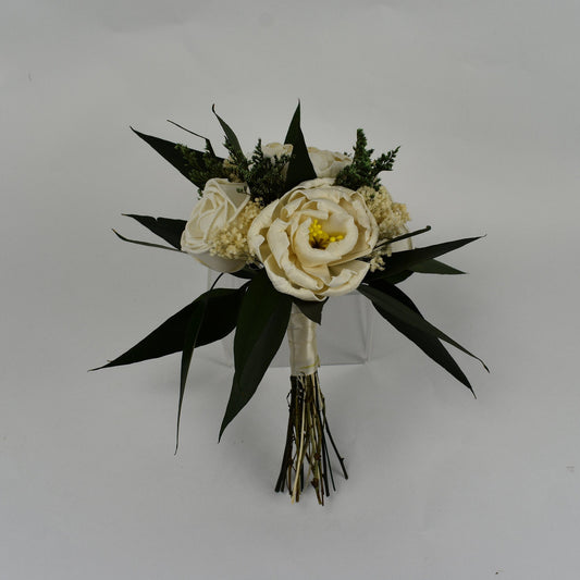 Unforgettable Elopement Wood Flower Bouquet