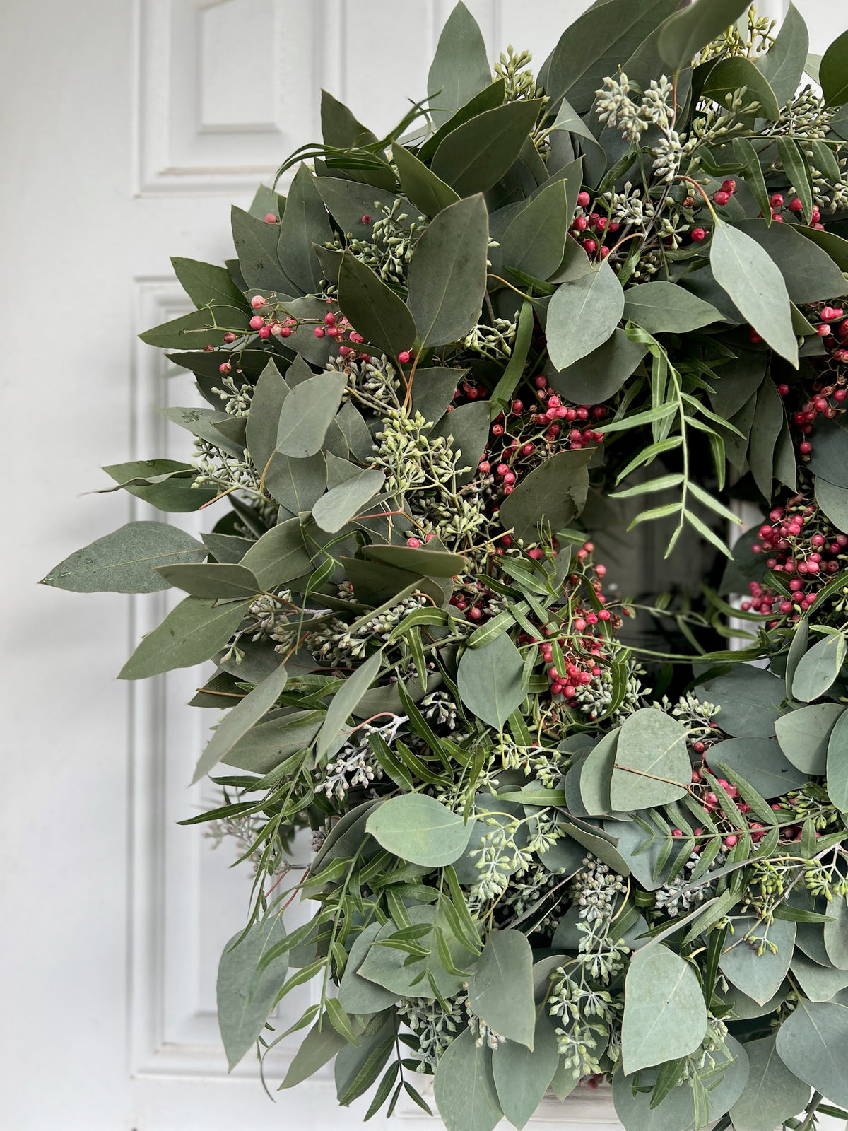 Fresh Seeded Eucalyptus and Pepperberry