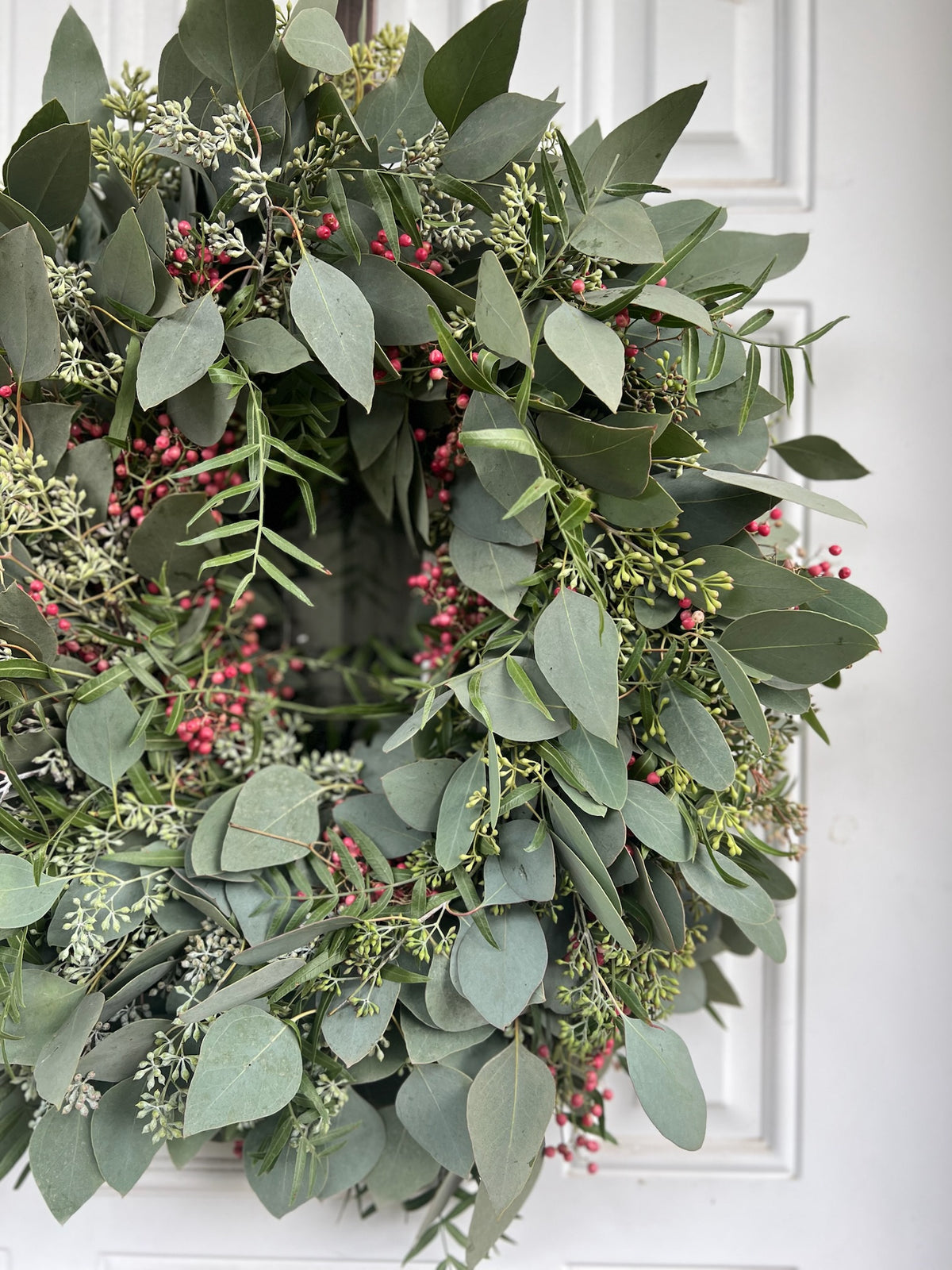 Fresh Seeded Eucalyptus and Pepperberry