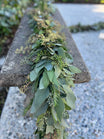 Fresh Rosemary, Bay Leaf, and Seeded Eucalyptus Garland