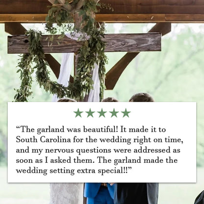 Fresh Seeded Eucalyptus Garland