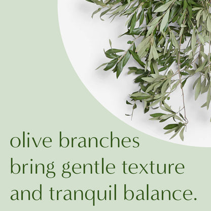 Fresh Magnolia Olive and Pumpkin Tree Garland