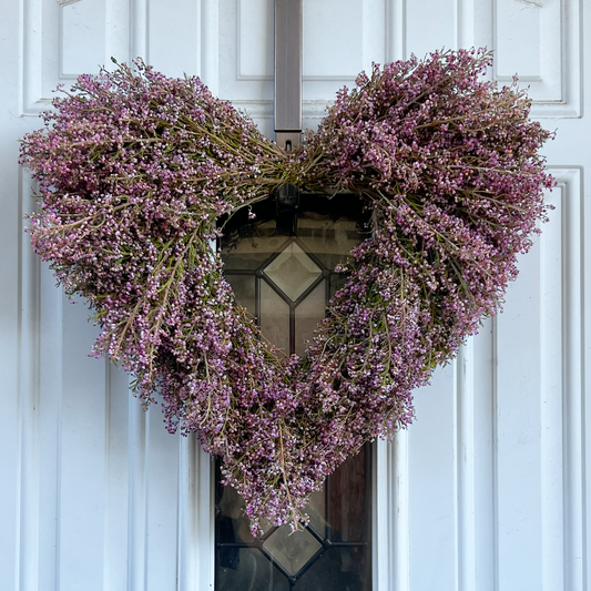 Heather Heart Wreath