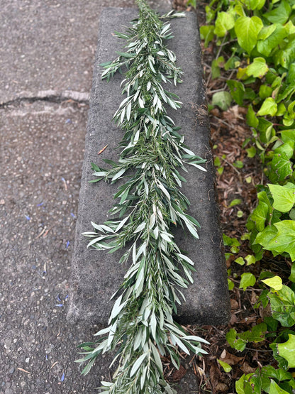 Fresh Olive and Rosemary Garland