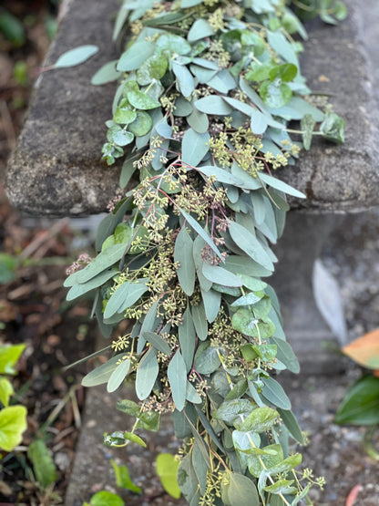 Spiral and Seeded Eucalyptus Garland