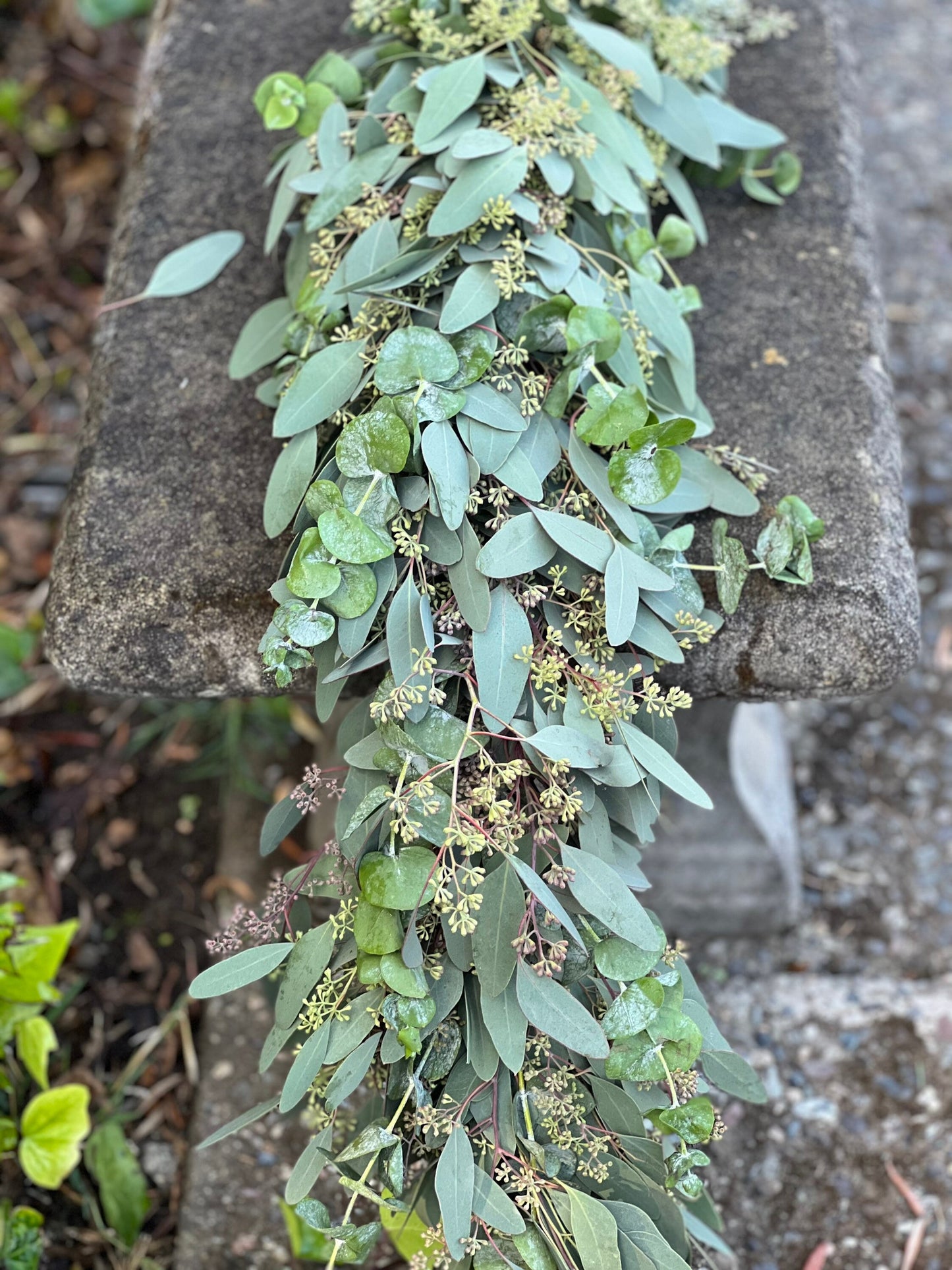 Spiral and Seeded Eucalyptus Garland