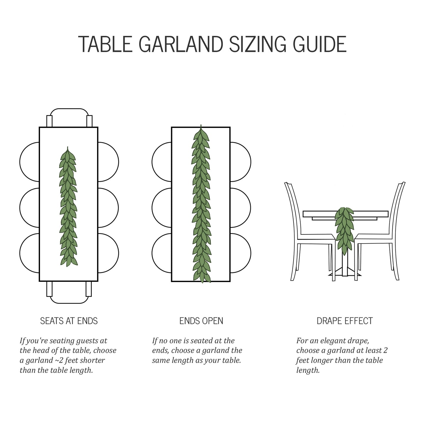 Fresh Magnolia Olive and Pumpkin Tree Garland