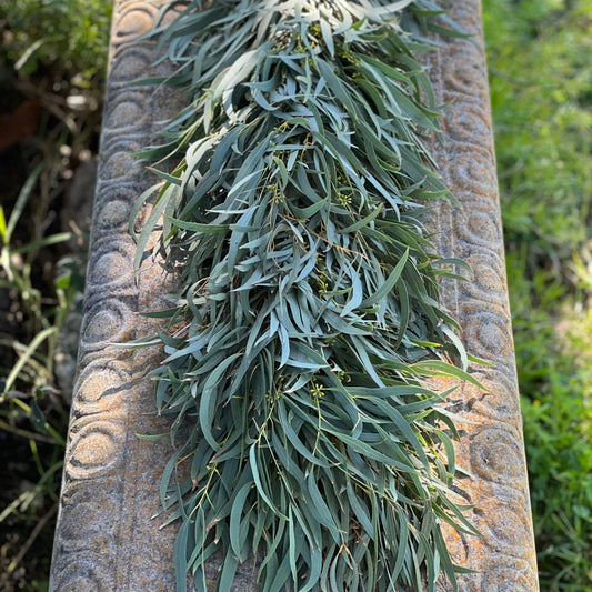 Fresh Willow Eucalyptus Garland