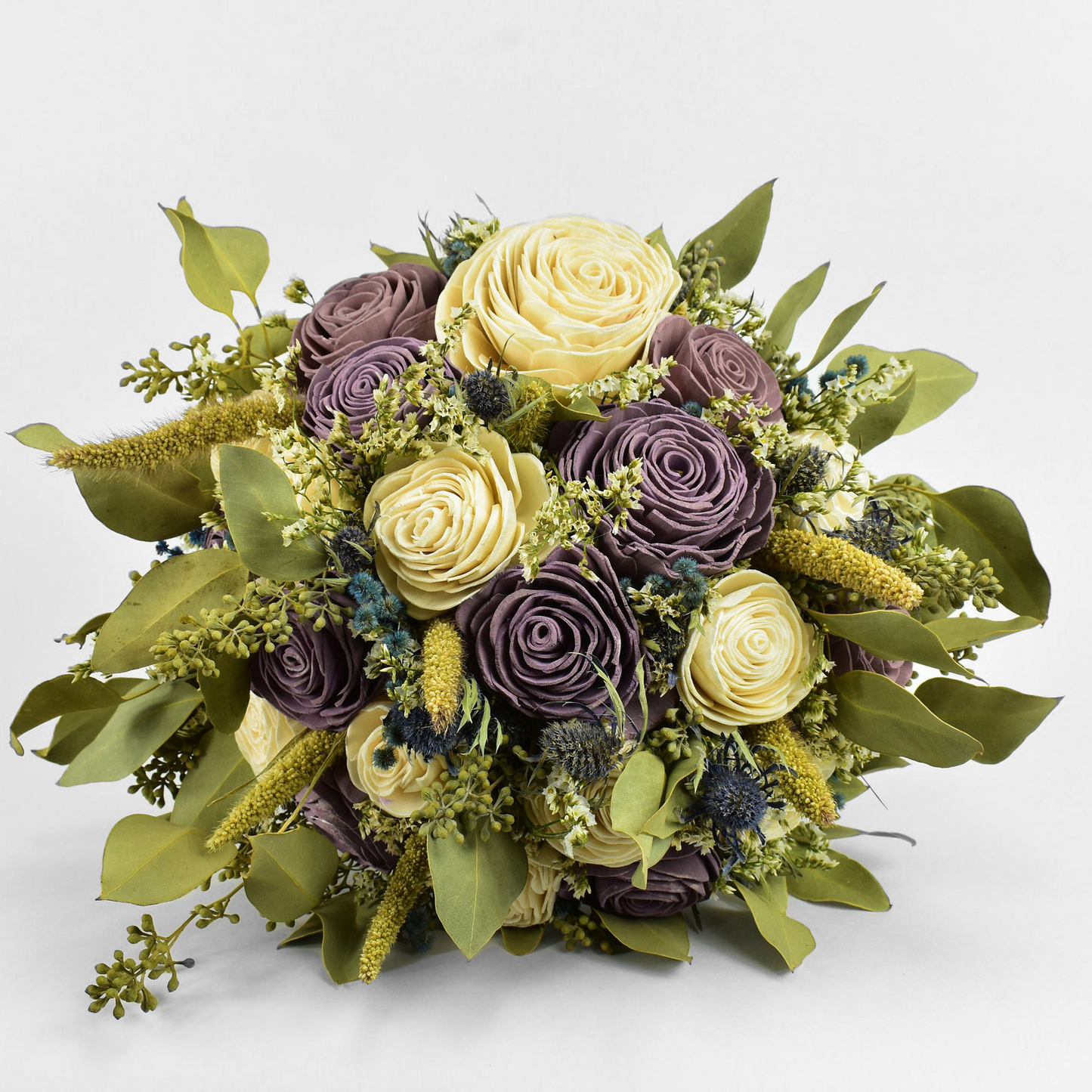 Amnesia Rose Wood Flower Bouquet Collection