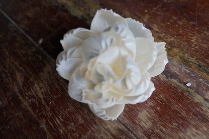 Peaches N Creme Wood Flower Bouquet, Keepsake Wood Flower Wedding Bouquet, Bridal Bouquet