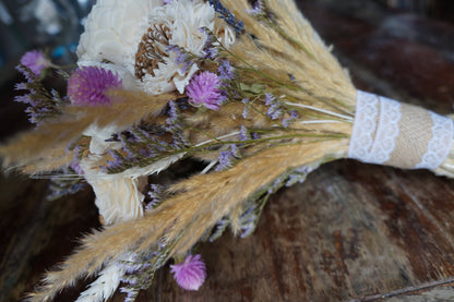 Lavender Dreams Wood Flower Bouquet