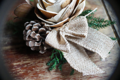 Enchanted Forest Sola Flower Corsage