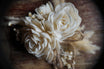 Prairie Romance Wood Flower Corsage