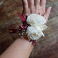 Red Velvet Cake Sola Flower Corsage