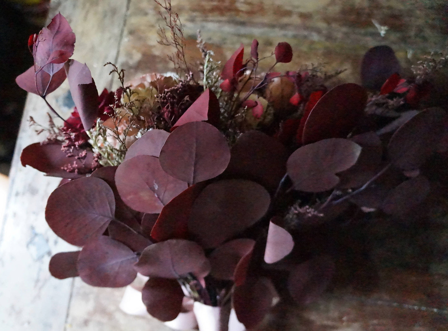 Victorian Wood Flower Bouquet