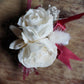 Red Velvet Cake Sola Flower Corsage