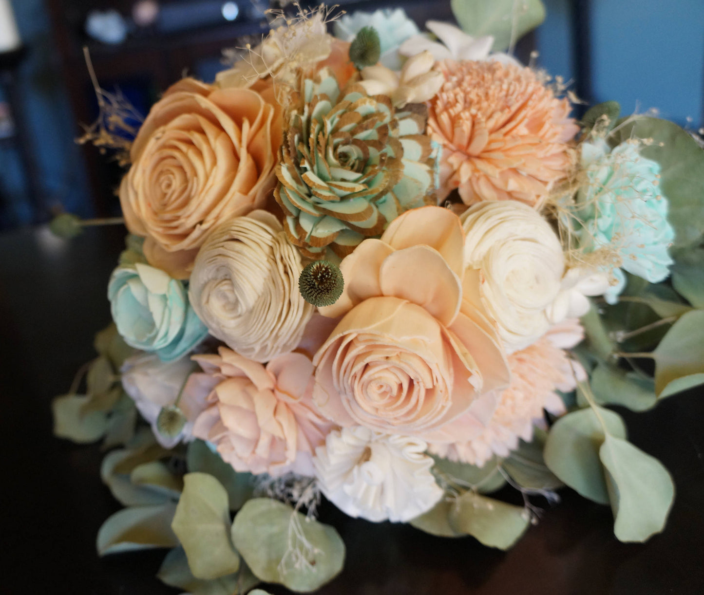 Mint Sorbet Wedding Bouquet