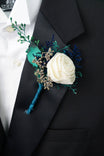 Sea Glass Sola Flower Boutonniere