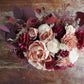Victorian Wood Flower Bouquet