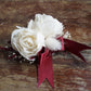 Red Velvet Cake Sola Flower Corsage