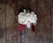 Red Velvet Cake Sola Flower Corsage