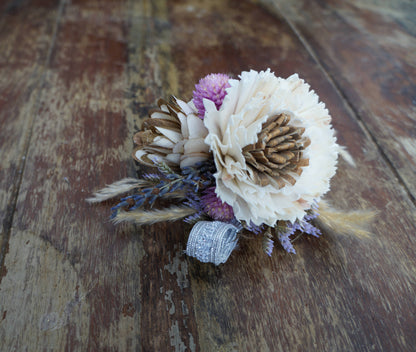 Lavender Dreams Sola Flower Corsage
