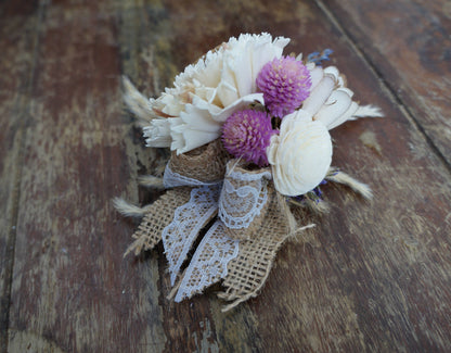 Lavender Dreams Sola Flower Corsage