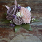 Provencal Jardin Wood Flower Corsage