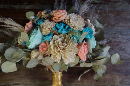 Desert Oasis Wood Flower Bouquet