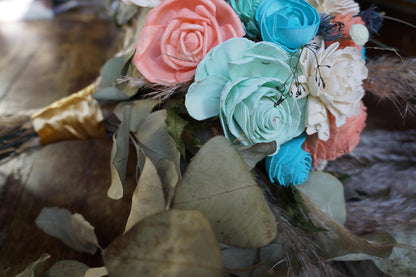 Desert Oasis Wood Flower Bouquet