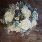 Something Blue Wood Flower Bouquet