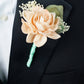 Mint Sorbet Sola Flower Boutonniere