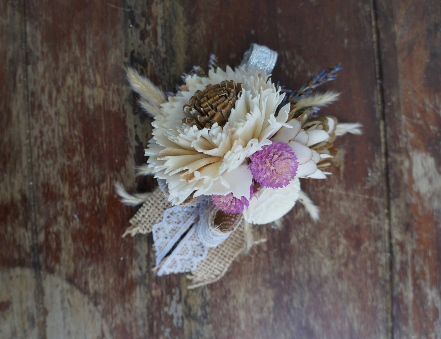 Lavender Dreams Sola Flower Corsage