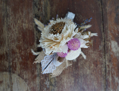 Lavender Dreams Sola Flower Corsage
