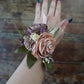 Provencal Jardin Wood Flower Corsage