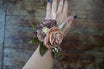 Provencal Jardin Wood Flower Corsage