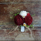Rustic Rose Sola Flower Corsage