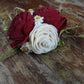 Rustic Rose Sola Flower Corsage