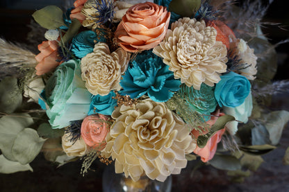 Desert Oasis Wood Flower Bouquet