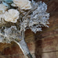 Something Blue Wood Flower Bouquet