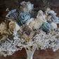 Something Blue Wood Flower Bouquet